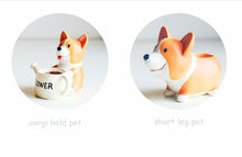 Load image into Gallery viewer, Mini Corgi Ceramic Plant Pot - stilyo