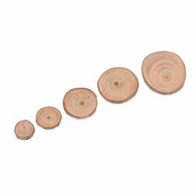 Load image into Gallery viewer, Wood Log Slices Discs for DIY Crafts - 50Pcs/Set 2-4CM - stilyo