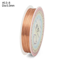 Load image into Gallery viewer, Multi-color Copper Wire - 0.3MM 20M/Roll - stilyo