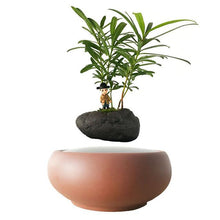 Load image into Gallery viewer, Desert Sand Base Levitating Air-Floating Bonsai Pot - stilyo