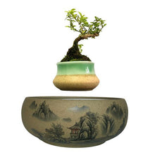 Load image into Gallery viewer, Japanese Village Base Levitating Air-Floating Bonsai Pot - stilyo