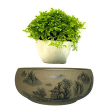 Load image into Gallery viewer, Japanese Village Base Levitating Air-Floating Bonsai Pot - stilyo