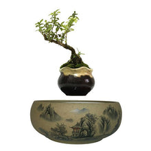 Load image into Gallery viewer, Japanese Village Base Levitating Air-Floating Bonsai Pot - stilyo