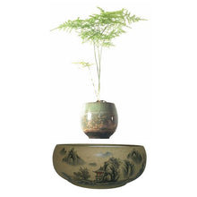 Load image into Gallery viewer, Japanese Village Base Levitating Air-Floating Bonsai Pot - stilyo