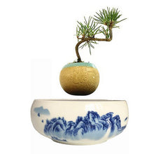 Load image into Gallery viewer, Blue Ocean Base Levitating Air-Floating Bonsai Pot - stilyo
