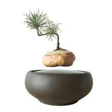 Load image into Gallery viewer, Blackout Base Levitating Air-Floating Bonsai Pot - stilyo