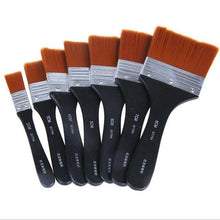 Load image into Gallery viewer, Acrylic Paint Brush - Long Flat Head - stilyo