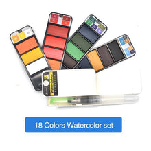 Load image into Gallery viewer, Watercolor Collapsible Suit With Pen - stilyo