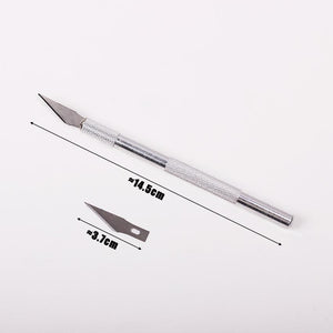 1 Set Metal Blade Pen-like Engraving Knife - stilyo