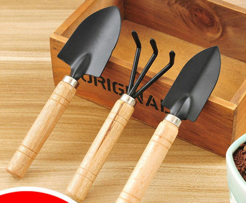 Mini garden plant steel tool set: Shovel Spade Knife - stilyo