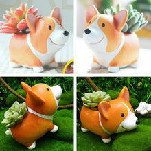 Load image into Gallery viewer, Mini Corgi Ceramic Plant Pot - stilyo
