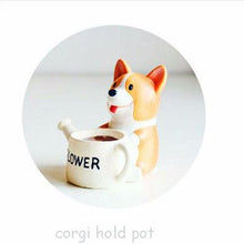 Load image into Gallery viewer, Mini Corgi Ceramic Plant Pot - stilyo
