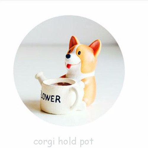 Mini Corgi Ceramic Plant Pot - stilyo