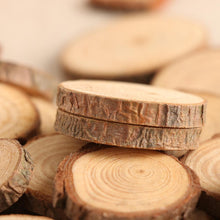 Load image into Gallery viewer, Wood Log Slices Discs for DIY Crafts - 50Pcs/Set 2-4CM - stilyo
