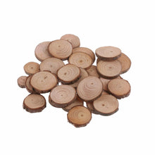 Load image into Gallery viewer, Wood Log Slices Discs for DIY Crafts - 50Pcs/Set 2-4CM - stilyo
