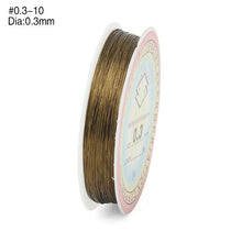 Load image into Gallery viewer, Multi-color Copper Wire - 0.3MM 20M/Roll - stilyo
