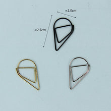 Load image into Gallery viewer, 10PCS Heart/Drop Shaped Paper Clips - stilyo
