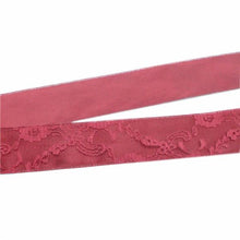 Load image into Gallery viewer, 40mm Satin Flowers Lace Ribbons - stilyo
