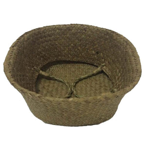 Seagrass Foldable Hanging Wickerwork Basket - stilyo