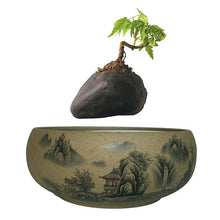Load image into Gallery viewer, Japanese Village Base Levitating Air-Floating Bonsai Pot - stilyo
