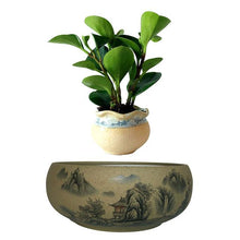Load image into Gallery viewer, Japanese Village Base Levitating Air-Floating Bonsai Pot - stilyo
