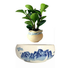 Load image into Gallery viewer, Blue Ocean Base Levitating Air-Floating Bonsai Pot - stilyo
