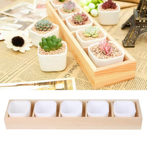 Square Box Decorative Container Garden Planter - stilyo