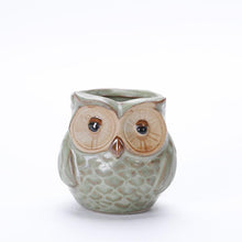 Load image into Gallery viewer, Mini Ceramic Owl Plant Pot (Random Design) - stilyo
