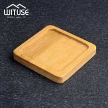 Load image into Gallery viewer, Bamboo Wooden Shaped Pot/Plant Trays - stilyo
