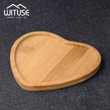 Load image into Gallery viewer, Bamboo Wooden Shaped Pot/Plant Trays - stilyo
