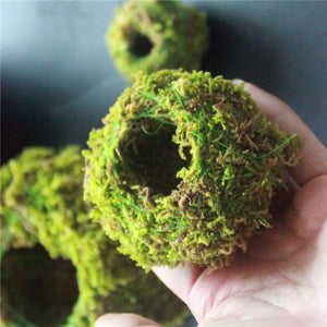 6/9/12CM Green Moss Ball Flower Pot - stilyo