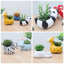 Load image into Gallery viewer, Cute Animal Flower Planters - stilyo
