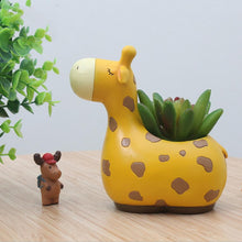 Load image into Gallery viewer, Cute Animal Flower Planters - stilyo
