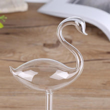 Load image into Gallery viewer, Swan Clear Glass Water Feeder - stilyo
