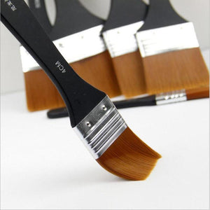 Acrylic Paint Brush - Long Flat Head - stilyo