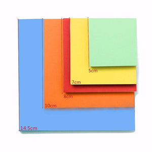 Double Sided  Colorful Origami Papers - stilyo