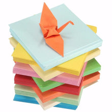 Load image into Gallery viewer, Double Sided  Colorful Origami Papers - stilyo
