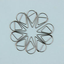 Load image into Gallery viewer, 10PCS Heart/Drop Shaped Paper Clips - stilyo
