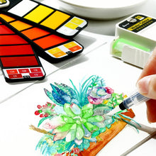Load image into Gallery viewer, Watercolor Collapsible Suit With Pen - stilyo

